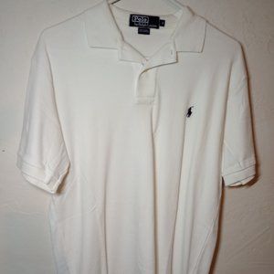 white Polo by Ralph Lauren